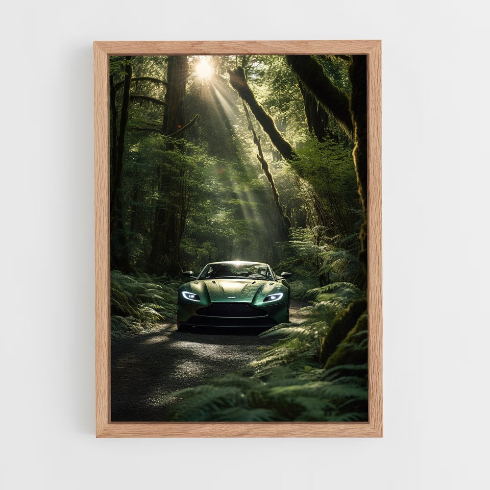 Poster Aston martin luxueuse (vue 4)